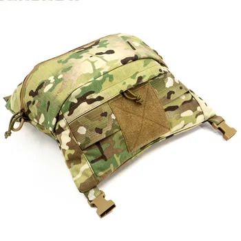 Армейский фанат Тактический дополнительный пакет Портативный съемный верхний рюкзак с расширяемой вместимостью рюкзака