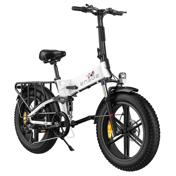 ENGWE-bicicleta Eléctrica de Montaña Y Nieve, Motor X, 48V, 13a, 20X4,0, Neumático Ancho, 250-750W, Potente Motor, 25-45 KM/H