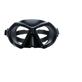 Профессиональные очки для дайвинга HD Большая рама Набор из двух частей для защиты от удушья Водная маска для подводного плавания