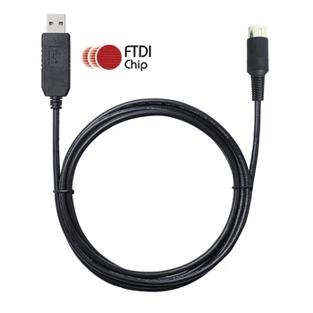 Kenwood IF-232C USB-кабель для программирования CAT FTDI FT232RL USB Uart TTL на 6-контактный разъем DIN для Kenwood TS-140S TS-440 TS-450 TS-680S