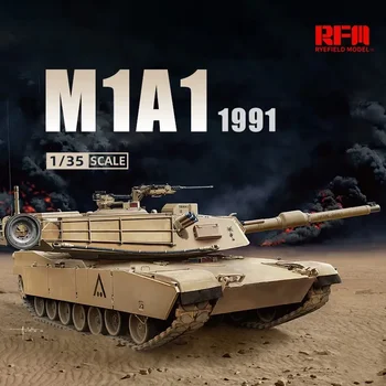 RFM RM5006 Сборка Модель 1/35 в масштабе США M1A1 для основного боевого танка Abrams 1991 Пластиковая модель для военной модели Hobby DIY