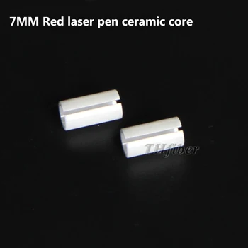 7 мм керамическая вставка сердечника Красная лазерная ручка Оптическое волокно Детали источника красного света