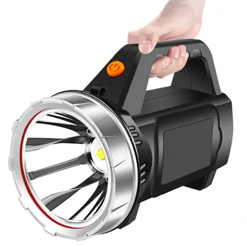Ручной светодиодный фонарик 10000LM L2 Встроенный аккумулятор USB Зарядка Водонепроницаемый тактический фонарик Лампы Лампочки Фонарь