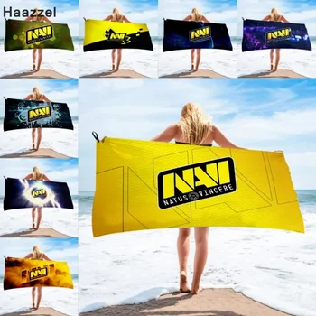 CSGO NAVI Logo Game Банное полотенце пляжное полотенце женское шелковое длинное юбка с принтом обернутое бикини покрытое солнцезащитное одеяло