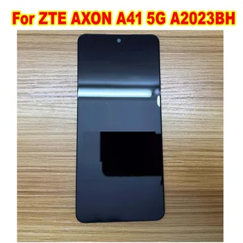 Лучший AMOLED 6,67-дюймовый ЖК-дисплей с сенсорной панелью Дигитайзер в сборе для ZTE AXON A41 5G A2023BH Мобильный датчик Pantalla