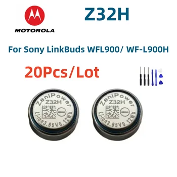 20 шт. Z32H 3,85 В Батарея для Sony LinkBuds WFL900 / WF-L900H По-настоящему беспроводные наушники-вклады+Инструменты