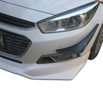 Для 2011-2015 Chevrolet Cruze Передний бампер Canards CF Углеродное волокно