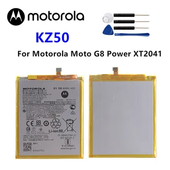 KZ50 Аккумулятор для мобильного телефона Motorola Moto G8 Power XT2041 5000 мАч Repalcement Высококачественная батарея + бесплатные инструменты
