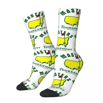 Happy Funny Female Socks Masters Tournament 2023 Мерч Симпатичные спортивные носки All Seasons Подарки