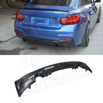 Диффузор из углеродного волокна заднего бампера для BMW 2 серии F22 220i 228i 235i M235i M sport 2014-2017 E Style Спойлер из стекловолокна