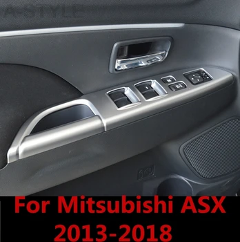 Для Mitsubishi ASX 2013-2018 Салон автомобиля Полные молдинги Отделка наклейка Автомобильные чехлы Автомобильные аксессуары Аксессуары для украшения интерьера Аксессуары