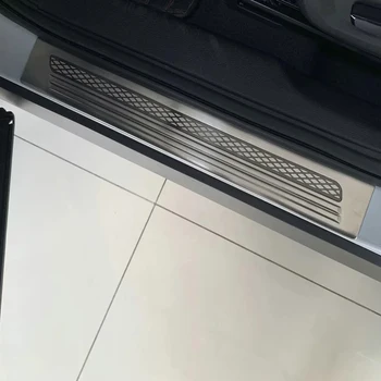 Для Mitsubishi Outlander 2022 2023 Нержавеющий автомобиль Внутренняя дверная пластина накладка на порог Обшивка двери Порог Педаль Планка Отделка Стайлинг автомобиля