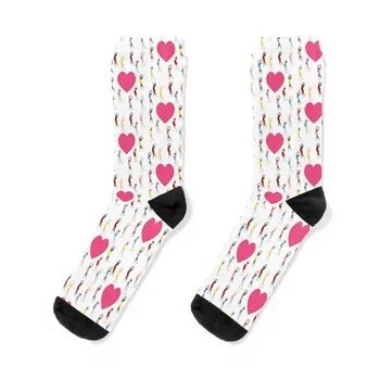 Мы любим катание на коньках Носки Носки дизайнерский бренд Баскетбол Мяч Мужские носки Роскошные Женские