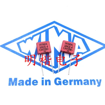 бесплатная доставка 10 шт./30 шт. WIMA Германия конденсатор MKS4 250 В 0,047 мкФ 250 В 473 47NF P = 7,5 мм