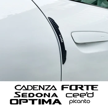 Наклейка на краю двери автомобиля Аксессуары для защиты от столкновений для Kia Rio Picanto Ceed Forte Optima Sedona Cadenza K9 Telluride