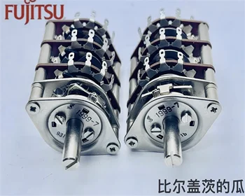 1 шт. Fujitsu 121B переключатель поворотного диапазона, 3 секции, 1 цепь, 12 контактов, 1 нож, 12 передач, длина вала 18 мм