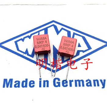 Бесплатная доставка 10 шт./30 шт. WIMA Германия конденсатор MKP4 630 В 0,047 мкФ 47 нф 630 В473 P = 7,5 мм
