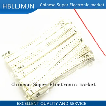 2000 шт. 0805 SMD Резистор в ассортименте Набор 1 Ом-1 М Ом 5% 1% 80 значенийX 25 шт.