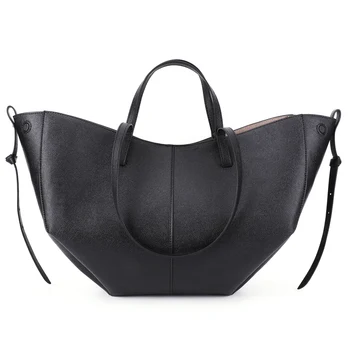 Женская винтажная сумка через плечо Элегантная сумка большой емкости Сумка для отдыха из искусственной кожи с подходящим клатчем