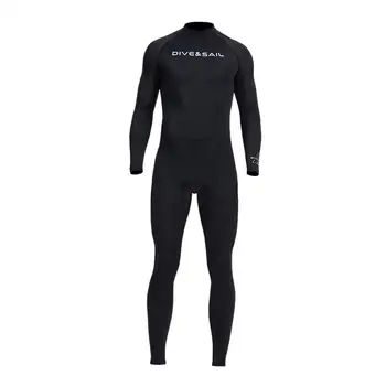 Мужская эластичная одежда для плавания, костюм с длинным рукавом для снорклинга, серфинга, плавания