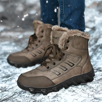 Походная обувь Зимняя походная обувь для мужчин Обувь Походные пинетки Мужские зимние ботинки Мужская обувь для треккинга на открытом воздухе Мужская обувь для мужчин