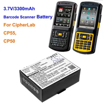 OrangeYu 3300 мАч Батарея сканера штрих-кода BA-0053A3 для CipherLab CP55, CP50