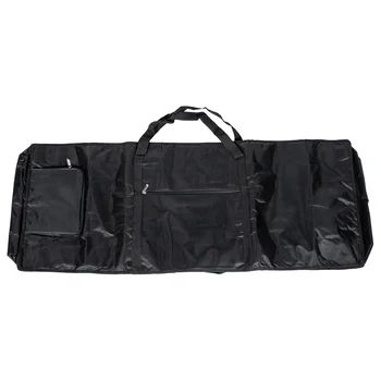 Oxford Тканевая губчатая сумка для клавиатуры Наружная сумка для электронной клавиатуры (черная)