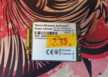 Sierra wireless EM7430 базовый модем LTE CAT6 M.2, универсальная версия, подходящая для ЕС, Азии, Австралии, России, Японии