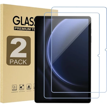 2 шт. Защитная пленка для экрана из закаленного стекла для Samsung Galaxy S9 FE Plus S9 + 12,4 дюйма 10,9 A9 Plus 2023 8,7 дюйма 11 дюймов HD прозрачная пленка для планшета