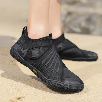 Водная обувь Мужские кроссовки Босиком На открытом воздухе Пляжные сандалии Вверх по течению Акваобувь Женщины Быстросохнущая Река Море Дайвинг Плавание
