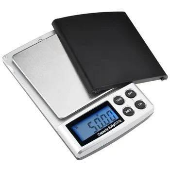 500 г x 0,01 г Цифровые карманные весы Золотые серебряные ювелирные изделия Инструмент для балансировки веса
