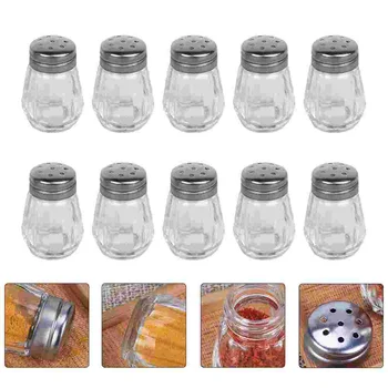 Мини-солонки Кухонные стеклянные бутылки для приправ Бутылки для перца Контейнеры для приправ для барбекю Контейнер для хранения кофейных зерен