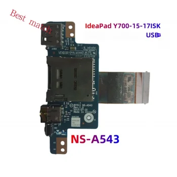 НОВЫЙ оригинал для Lenovo IdeaPad Y700-15ISK Y700-17ISK Аудио Плата USB-считывателя карт с кабелем BY511 NS-A543 NF-A543 100% протестирован
