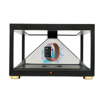 19-дюймовый ЖК-дисплей с полной 3D-голографической витриной 270 или 360 градусов рекламный голограммный дисплей