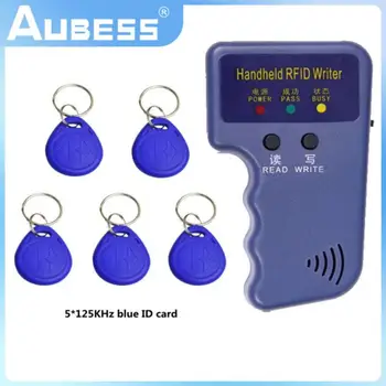 Aubess 125 кГц EM4305 RFID Копировальный аппарат Писатель Дубликатор Программатор Считыватель + EM4305 T5577 Перезаписываемый идентификатор Брелоки Бирки Карта