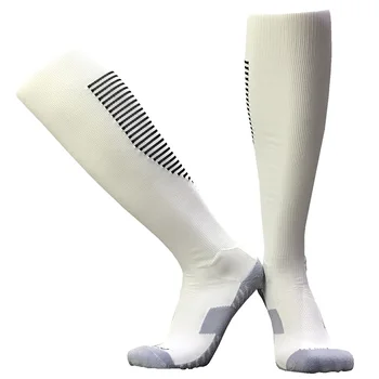 Мужчины Женщины Противоскользящие футбольные носки Хлопчатобумажные футбольные носки Дышащие кальцетины Truesox Спорт Бег Волейбол Велоспорт Чулки