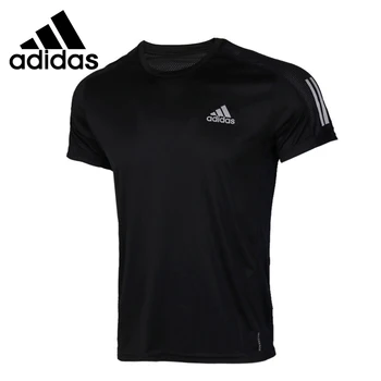 Оригинал Новое поступление Adidas OWN THE RUN TEE Мужские футболки с коротким рукавом Спортивная одежда