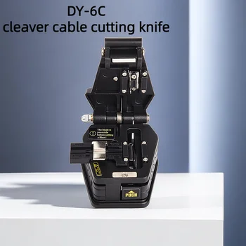 DY-6C нож для резки кабеля с молотком FTTH волоконно-оптический нож инструмент резак Высокоточные скалыватели волокна 16 поверхностное лезвие