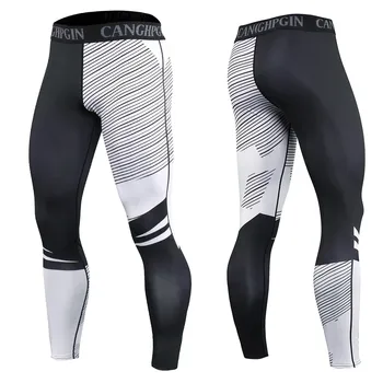  Брюки и мужские спортивные беговые длинные быстросохнущие абсорбционные колготки Мужские брюки
