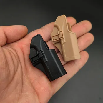  Кобура для брелока Glock G17 1:3 Пластиковый кожаный аксессуар Пластиковая быстросъемная кобура