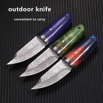 Дикий карманный нож для выживания острый, высокой твердости, нож для выживания на открытом воздухе, самооборона, домашняя коллекция, прямой нож, интегрированный ste