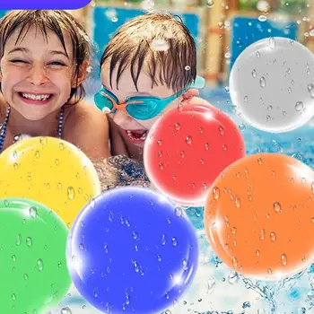 6 шт. Магнитные Игры На открытом воздухе Силиконовые Летние Развлечения Водные Шарики Водные Шары Детские Подарки