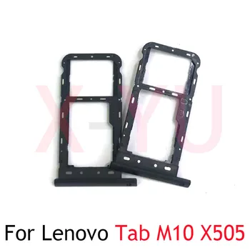 Для Lenovo Tab M10 X505 TB-X505X TB-X505L TB-X505F TB-X505 Держатель лотка для SIM-карты Смена адаптера Запасные части