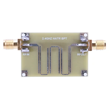 1-2 шт. 2,4 ГГЦ Практический фильтр Двусторонняя печатная плата Микрополосковый фильтр толщиной 1,6 мм Электронный компонент 2,3-2,5 ГГц