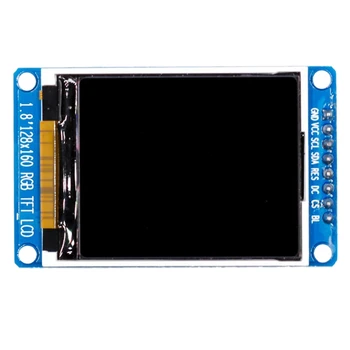 1,8-дюймовый модуль ЖК-дисплея Полноцветный 128X160 RGB SPI TFT ЖК-дисплей ST7735S 3,3 В Заменить блок питания OLED