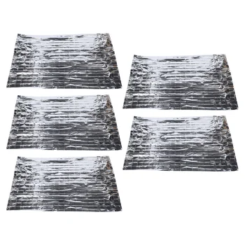 5 шт. Аварийные тепловые одеяла Одеяло для выживания на открытом воздухе Одеяла первой помощи для кемпинга