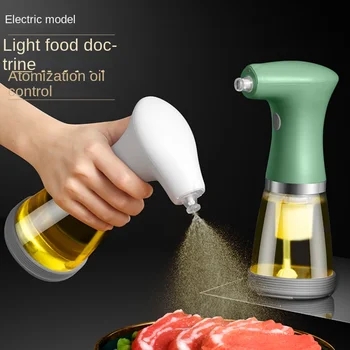 Электрический топливный инжектор Стеклянный диспенсер для масла Кухня Бытовая фритюрница Пищевое оливковое масло Распыление масла Артефакт