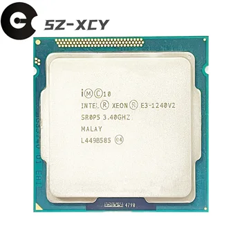 Intel Xeon E3-1240 v2 E3 1240v2 E3 1240 v2 3,4 ГГц Четырехъядерный процессор 8M 69W LGA 1155