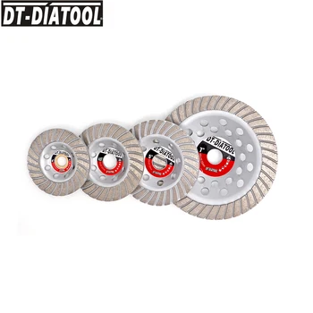 DT-DIATOOL 1 шт. Алмазный турбошлифовальный круг диаметром 100 / 115 / 125 / 180 мм для бетона, гранита, кладки, твердого камня